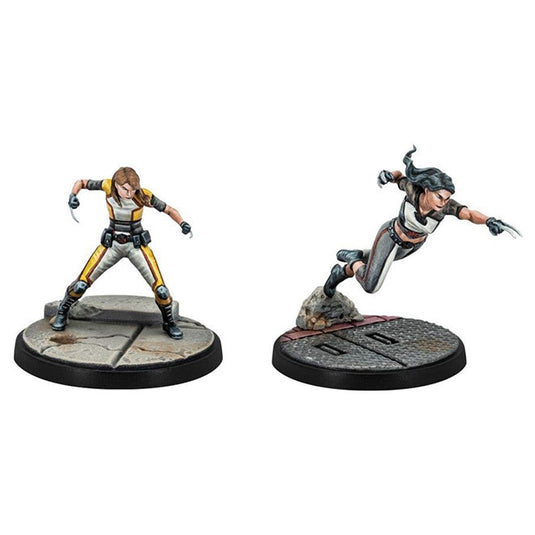 Marvel Crisis Protocol - X-23 & Honey Badger Character Pack