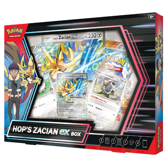 Pokemon - Hop's Zacian ex Box