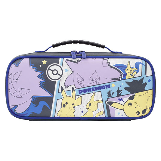 Hori - Cargo Pouch Compact - Pikachu, Gengar & Mimikyu - Nintendo Switch