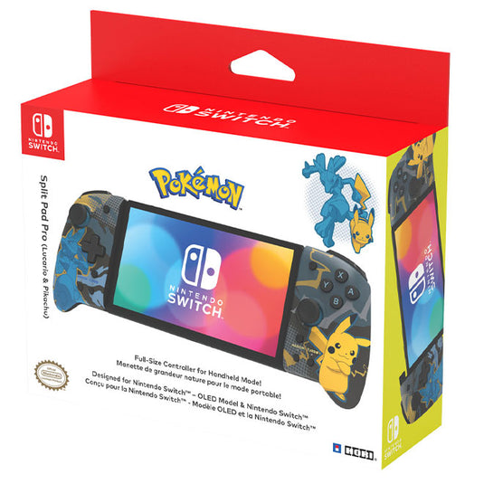 Hori - Split Pad Pro - Lucario & Pikachu - Nintendo Switch
