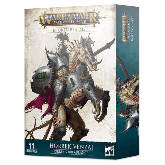 Warhammer Age of Sigmar - Ossiarch Bonereapers - Broken Realms - Horrek Venzai – Horrek's Dreadlance (Discontinued)