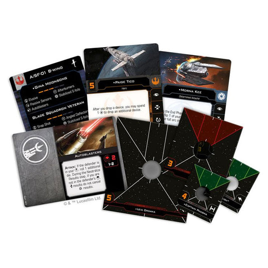 FFG - Star Wars X-Wing 2nd Ed - Hotshots and Aces Reinforcements Pack