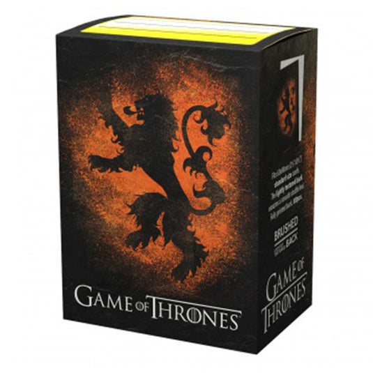 Dragon Shield Standard Sleeves - Game of Thrones House Lannister (100 Sleeves)