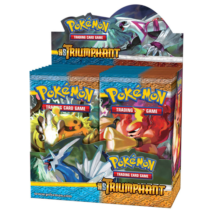Pokemon - HS - Triumphant - Booster Box Pokemon - HS - Triumphant - Booster Box