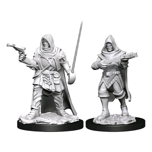 Pathfinder Battles Deep Cuts Unpainted Miniatures - Human Rogue Male