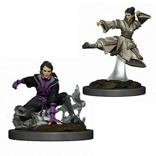 Dungeons & Dragons - Nolzur's Marvelous Miniatures - Female Human Monk