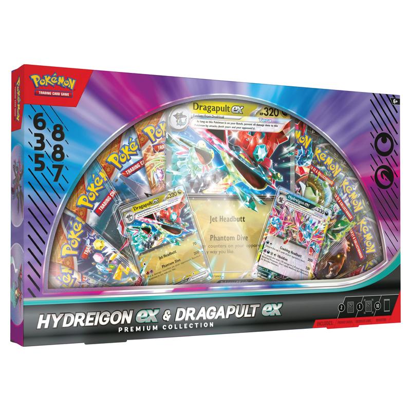 pokemon card hydreigon Pokemon - Hydreigon ex & Dragapult ex