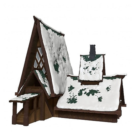 Dungeons & Dragons - Icewind Dale - Rime of the Frostmaiden - The Lodge Papercraft Set