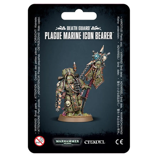 Warhammer 40,000 - Death Guard - Plague Marine Icon Bearer