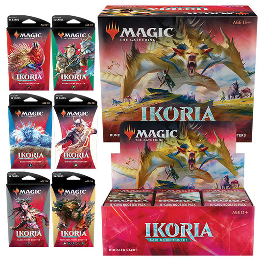 Magic The Gathering - Ikoria - Lair of Behemoths - Set Bundle