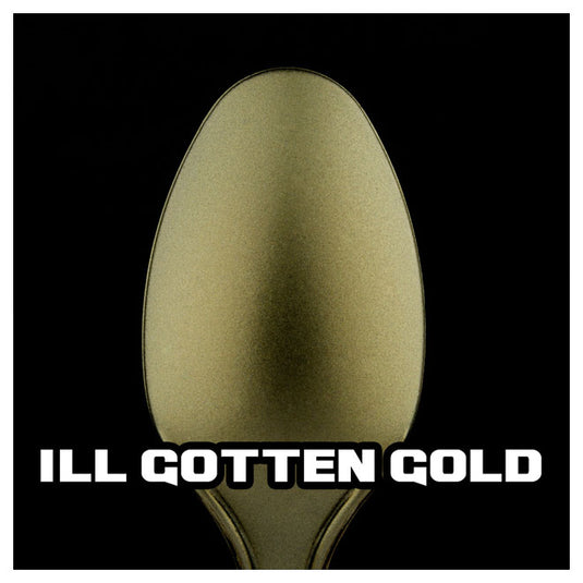 Turbo Dork Paints - Metallic Acrylic Paint 20ml Bottle - Ill Gotten Gold