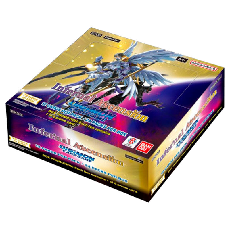 Digimon Card Game - EX06 - Infernal Ascension Booster Box (24 Packs) Digimon Card Game - EX06 - Infernal Ascension Booster Box (24 Packs)