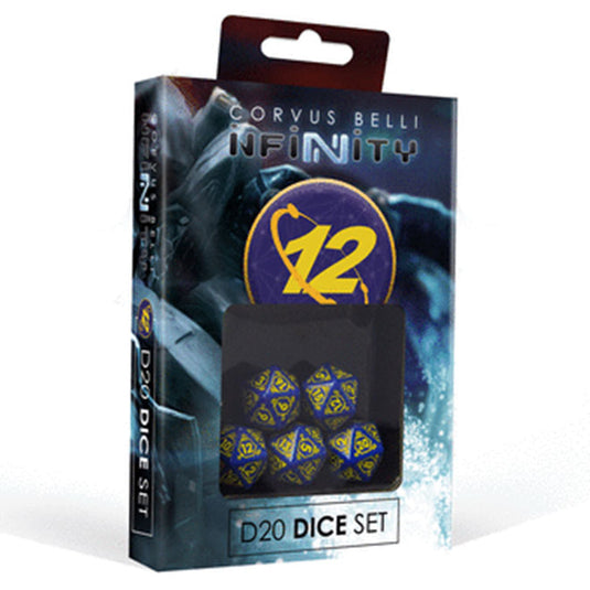 Infinity - O-12 - D20 Dice Set (set of 5 D20)
