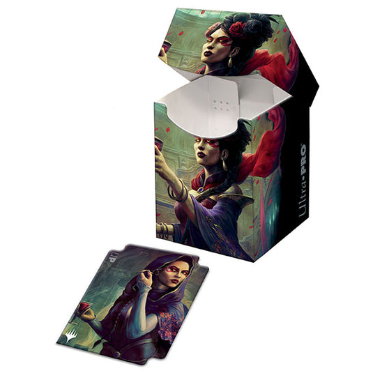 Ultra Pro - Magic The Gathering - Innistrad Crimson Vow - Pro 100+ Deck Box - Henrika, Infernal Seer