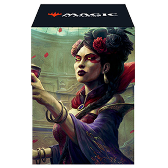 Ultra Pro - Magic The Gathering - Innistrad Crimson Vow - Pro 100+ Deck Box - Henrika, Infernal Seer