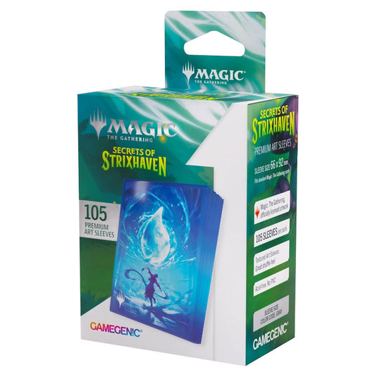 Gamegenic - Magic The Gathering - Secrets of Strixhaven - Premium Art Sleeves - Island