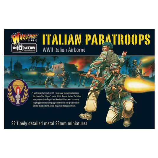 Bolt Action - Italian Paratroopers
