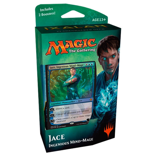 Magic The Gathering - Ixalan - Planeswalker Deck - Jace Ingenious Mind-Mage