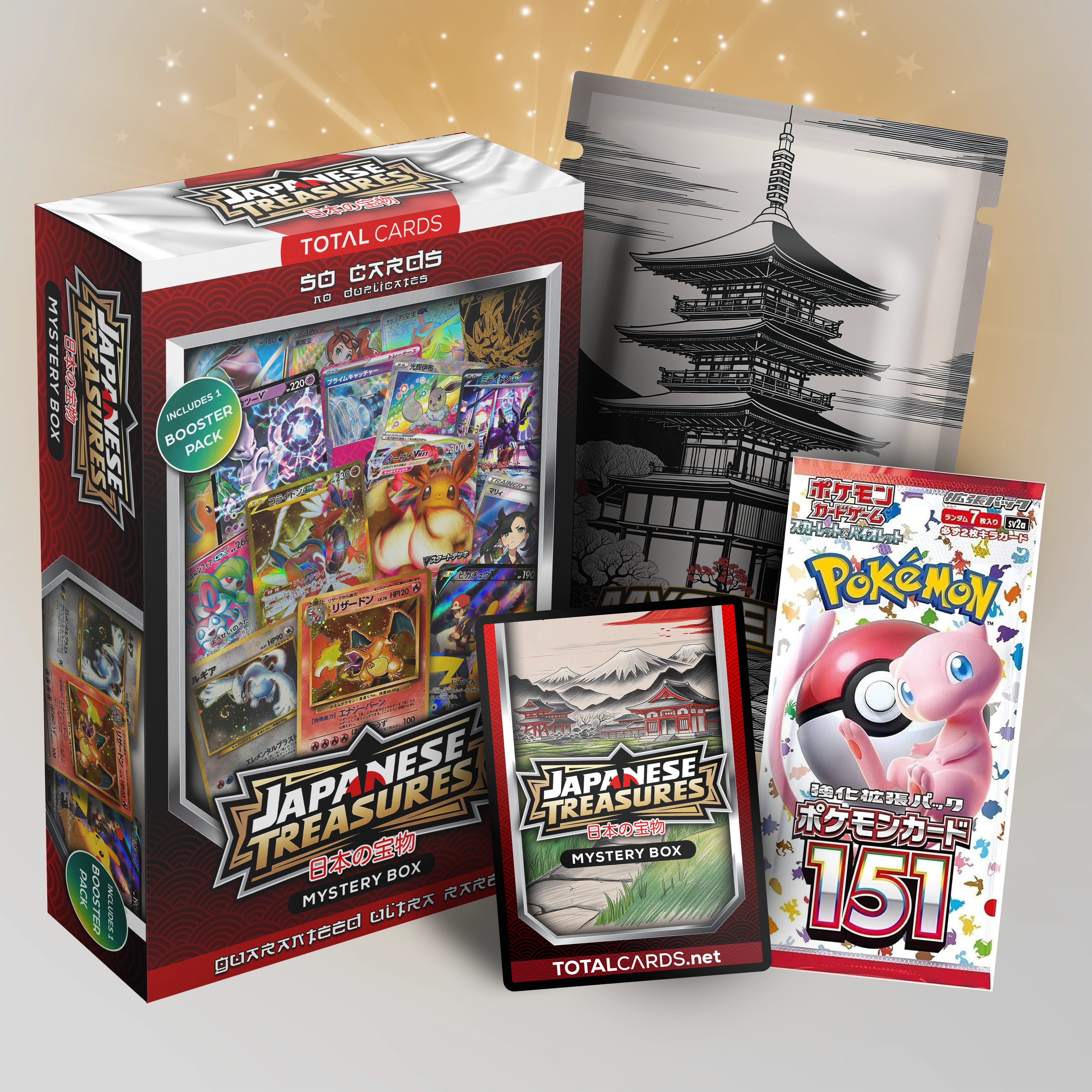 Pokemon - Japanese Treasures - Mystery Box Pokemon - Japanese Treasures - Mystery Box