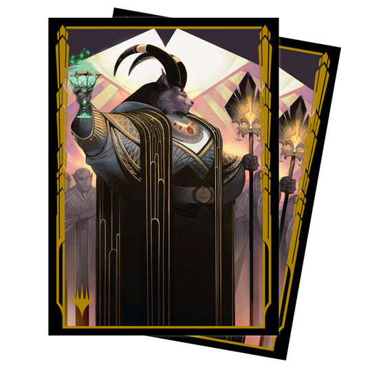 Ultra Pro - Magic The Gathering - Streets of New Capenna - Standard Sleeves - Jatmir, Nexus of Revels (100 Sleeves)