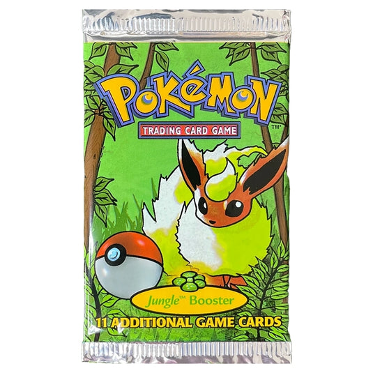 Pokemon Jungle Booster Pack Flaroen Artwork