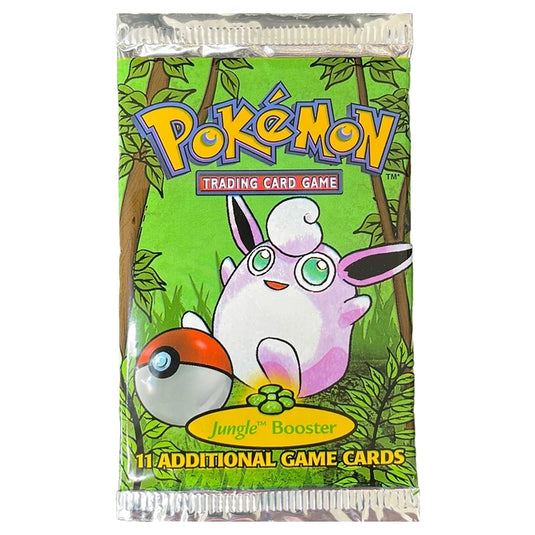 Pokemon Jungle Booster Pack Wigglytuff Artwork