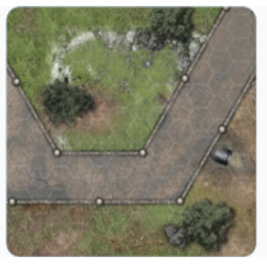 Jurassic World Miniature Game - Paddock Map