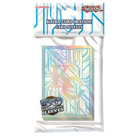 Yu-Gu-Oh! - Card Sleeves - Kaiba Corporation - (50 Sleeves)
