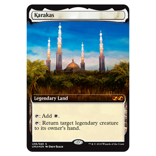 Magic The Gathering - Ultimate Masters - Karakas - 36/40 (Box Topper Promo)