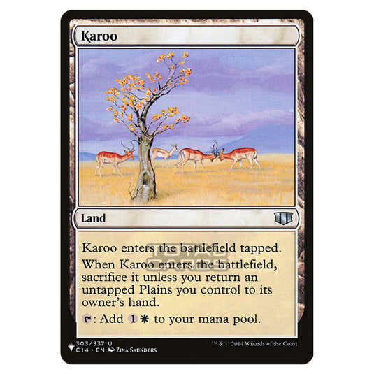 Magic The Gathering - The List - Karoo - 413/413