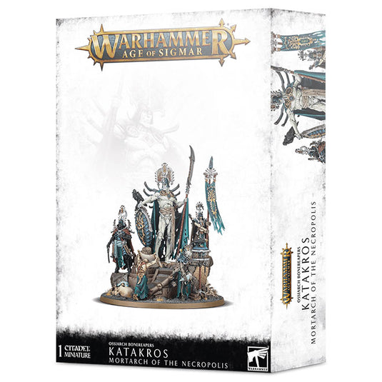 Warhammer Age of Sigmar - Ossiarch Bonereapers - Katakros, Mortarch of the Necropolis