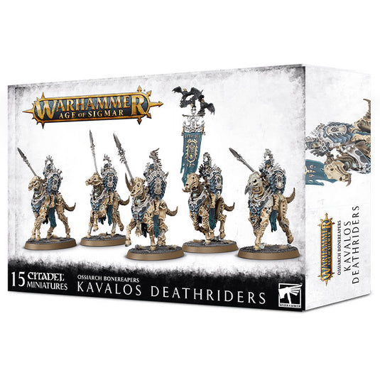 Warhammer Age of Sigmar - Ossiarch Bonereapers - Kavalos Deathriders