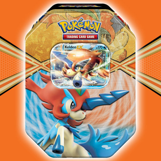 Pokemon - Black & White - Spring 2013 - Keldeo EX Power Tin