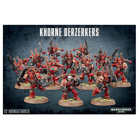 Warhammer 40,000 - Chaos Space Marines - Khorne Berzerkers