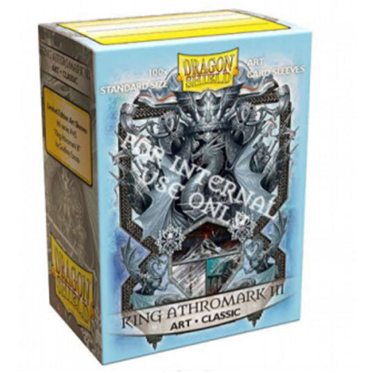Dragon Shield - Classic Art Sleeves - King Athromark III - Coat-of-Arms (100 Sleeves)