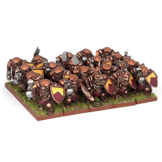 Kings of War - Dwarf Ironclad Regiment