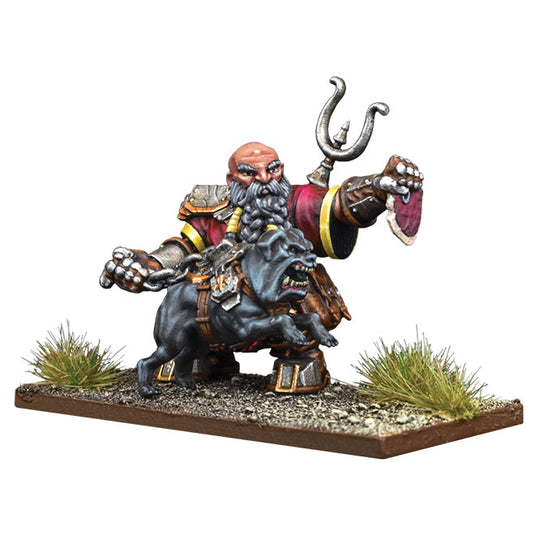 Kings of War - Dwarf Support Pack - Mastiff Packmaster