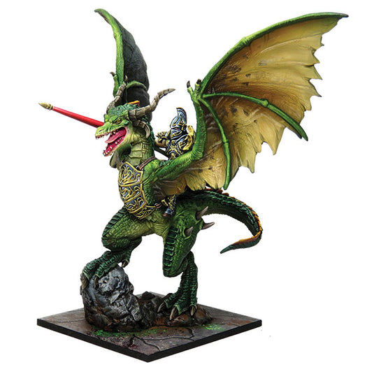 Kings of War - Elf Lord on Drakon