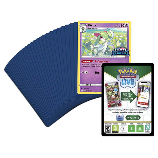 Pokemon - Sword & Shield - Silver Tempest - Build & Battle - 40 Card Pre-Built Deck - Kirlia