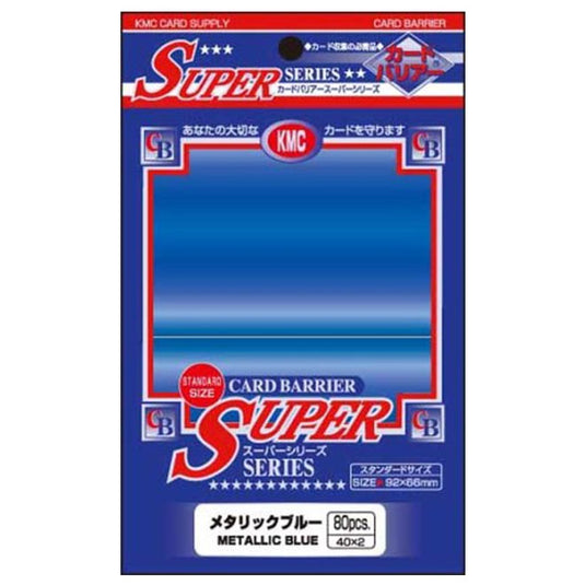 KMC - Sleeves - Super Blue (80)