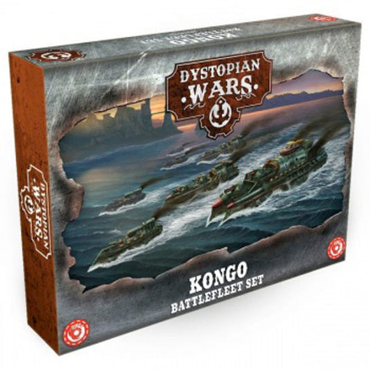 Dystopian Wars - Kongo Battlefleet Set