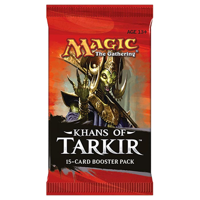 Magic The Gathering - Khans of Tarkir - Booster Pack Magic The Gathering - Khans of Tarkir - Booster Pack
