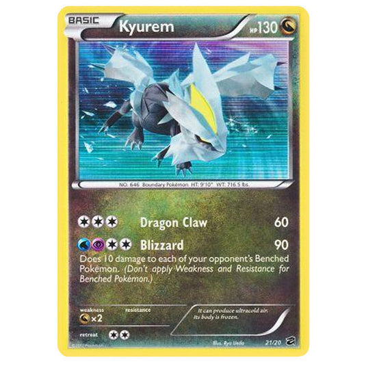 Pokemon - Dragon Vault - Kyurem - 21/20 (Secret Rare)