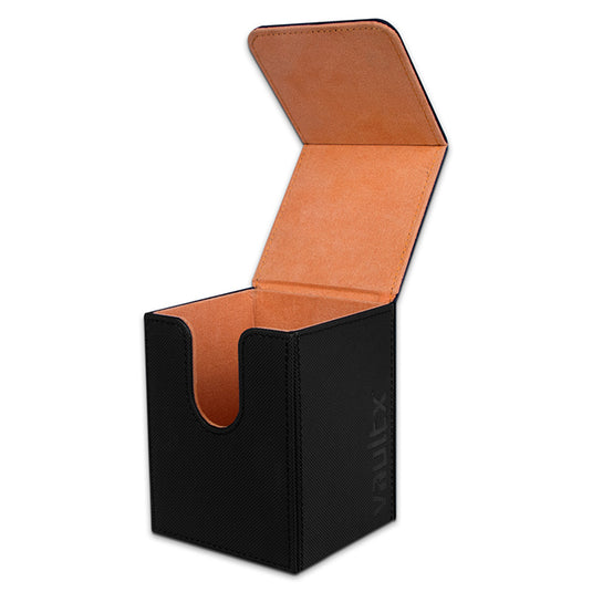 Vault X - Large Exo-Tec® - Deck Box - Black & Orange