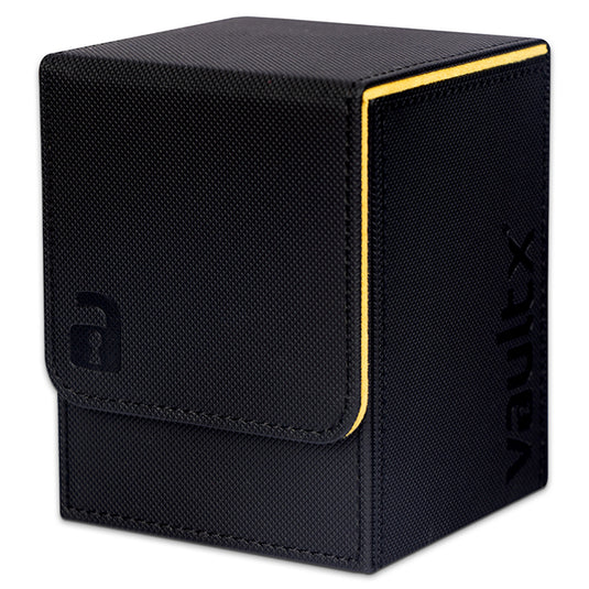 Vault X - Large Exo-Tec® - Deck Box - Black & Yellow