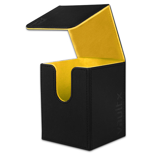 Vault X - Large Exo-Tec® - Deck Box - Black & Yellow