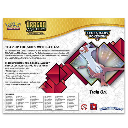Pokemon - Dragon Majesty - Latias Pin Collection