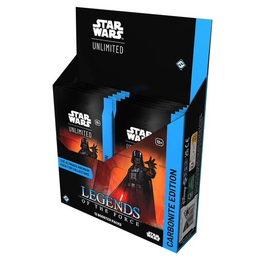 Star Wars Unlimited - Legends of the Force - Carbonite Booster Box (12 Packs)