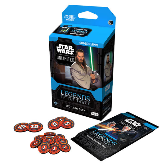 Star Wars Unlimited - Legends of the Force - Spotlight Deck - Qui-Gon Jinn