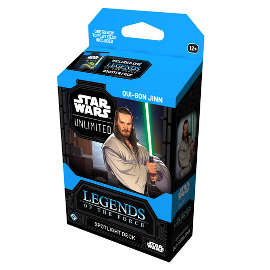 Star Wars Unlimited - Legends of the Force - Spotlight Deck - Qui-Gon Jinn